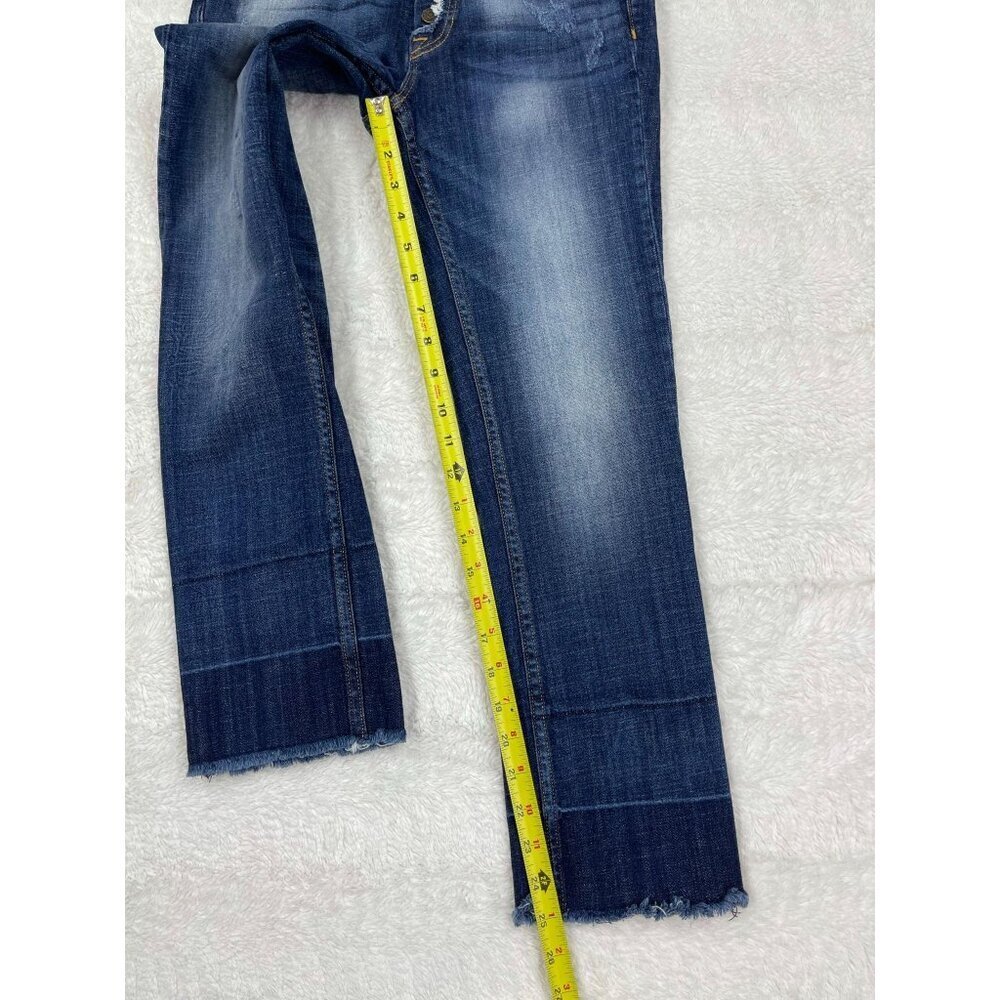 Vigoss Jagger Straight Crop Jeans 26x26 High Rise Button Fly - Picture 8 of 8